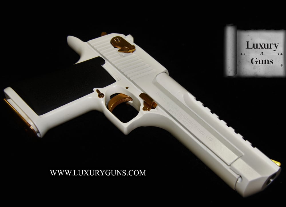 Desert eagle white cerakote